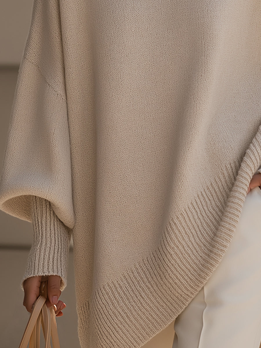 Ludovica | Pull oversize à col large