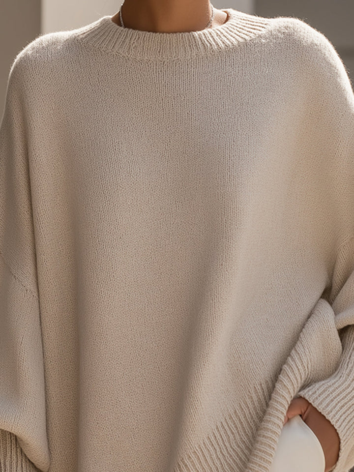 Ludovica | Pull oversize à col large