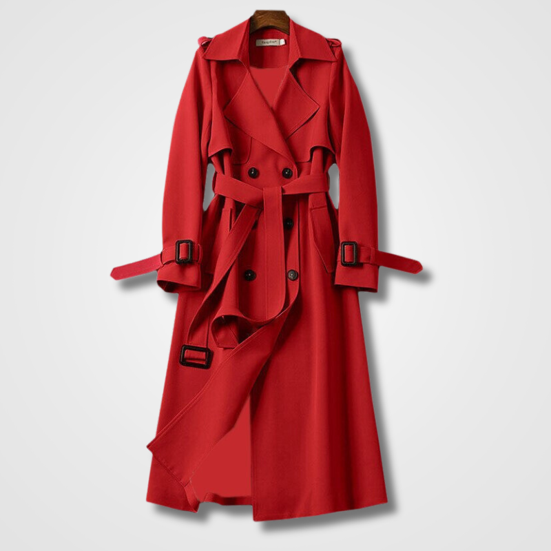 Helena – Manteau Trench Élégant pour Femmes au Printemps