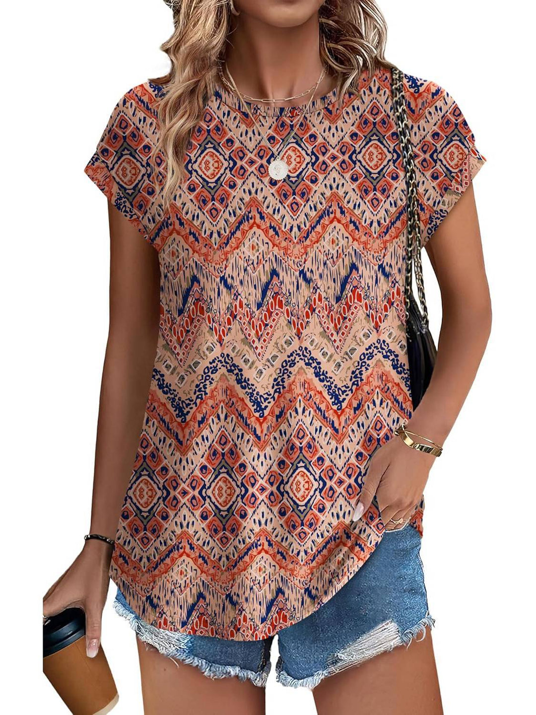 Necie | Blouse Imprimée Chic