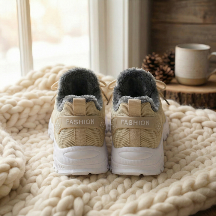 Elvra | Baskets fourrées à lacets