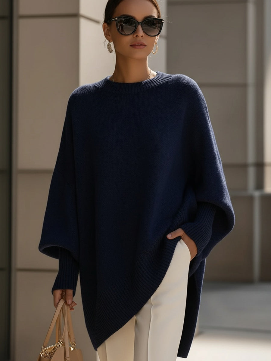 Ludovica | Pull oversize à col large
