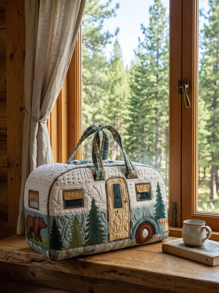 Odile – sac de voyage matelassé au style rustique