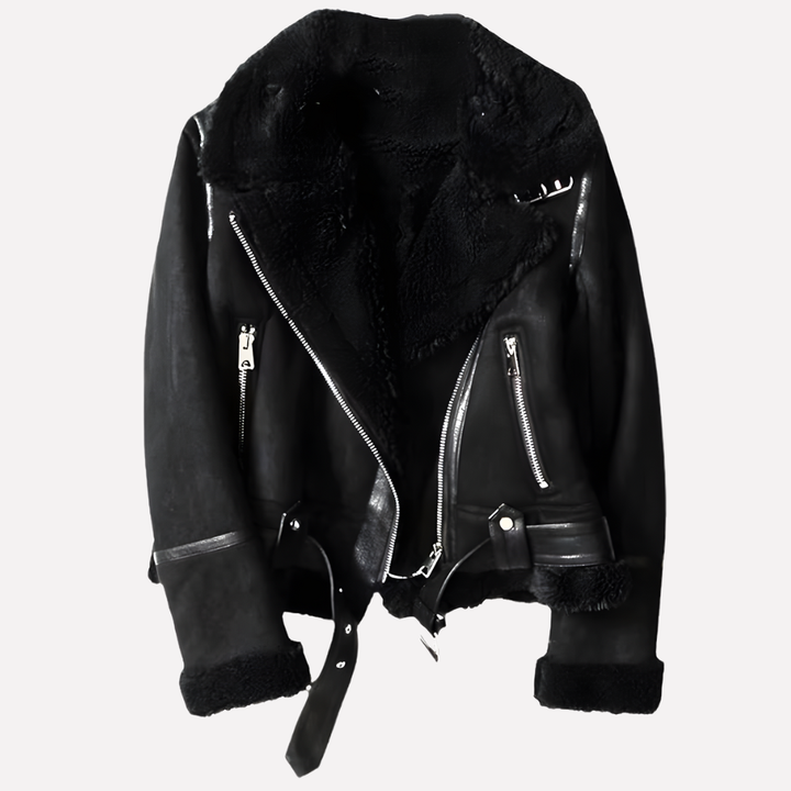 Arnella | Veste courte à col contrastant