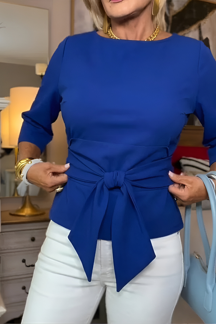 Anne | Blouse Chic Minimaliste