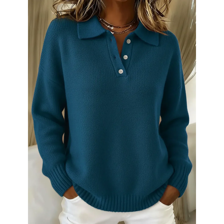 Marina | Pull polo doux
