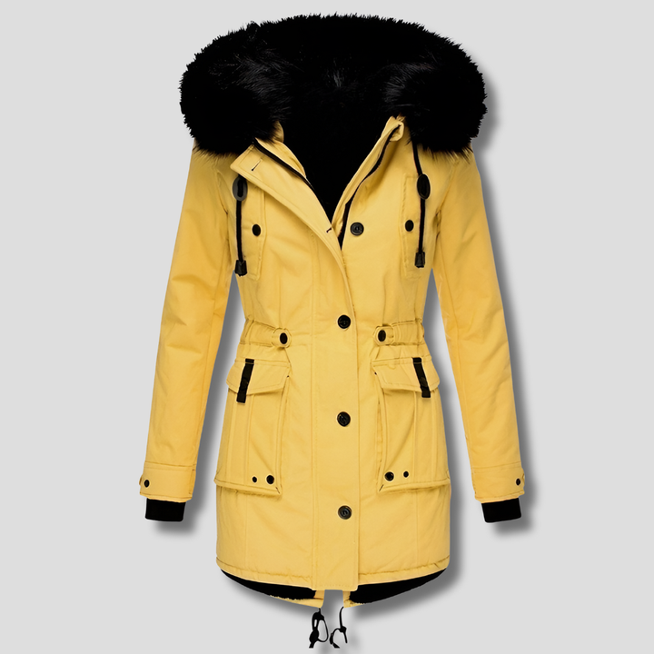 Swiss | Parka à capuche et taille ajustable
