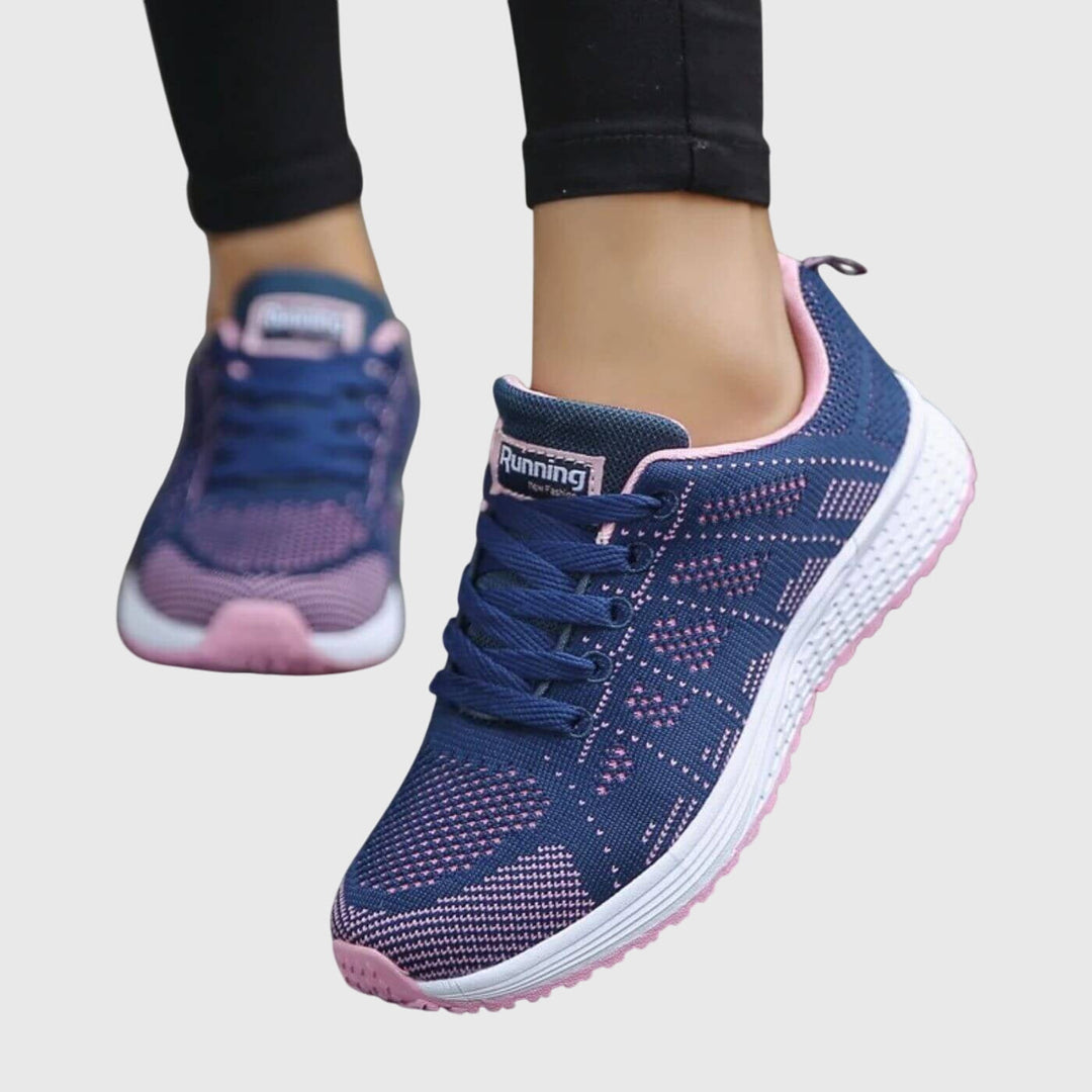 Louelle | Baskets en maille à lacets