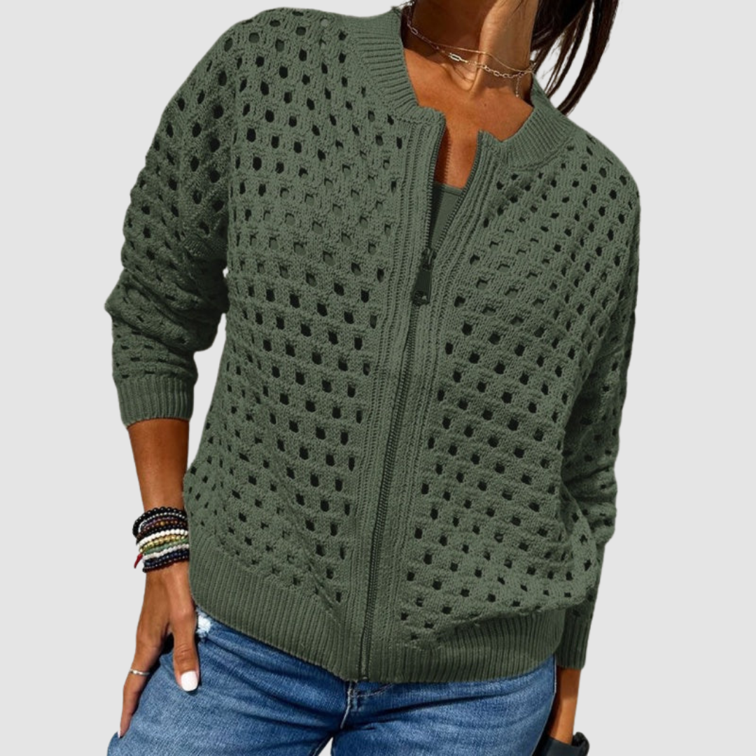 Constance | Cardigan en tricot premium