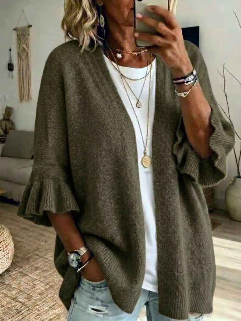 Elena | Cardigan élégant en tricot