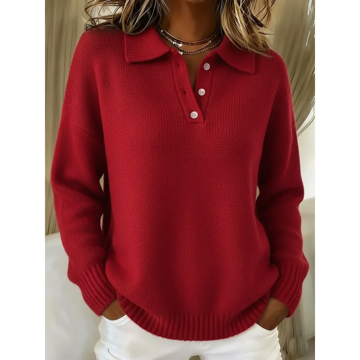 Marina | Pull polo doux