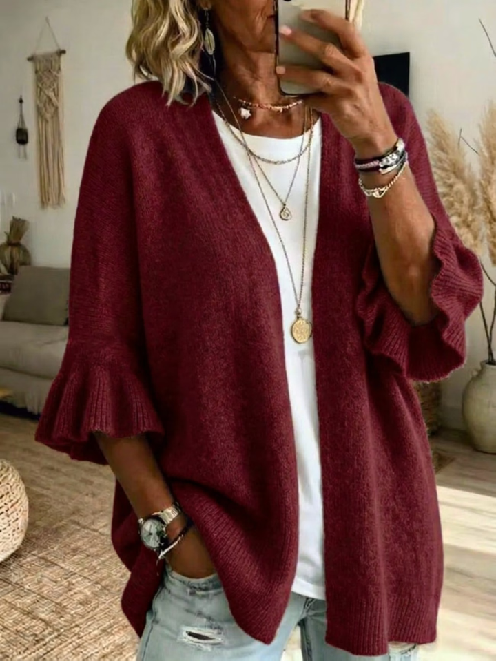 Elena | Cardigan élégant en tricot