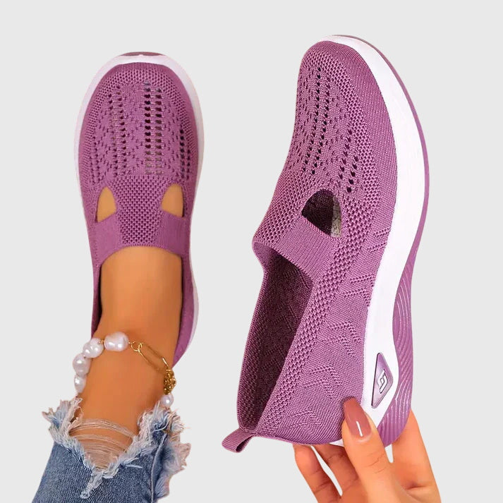Sophie | Baskets en maille à bride élastique