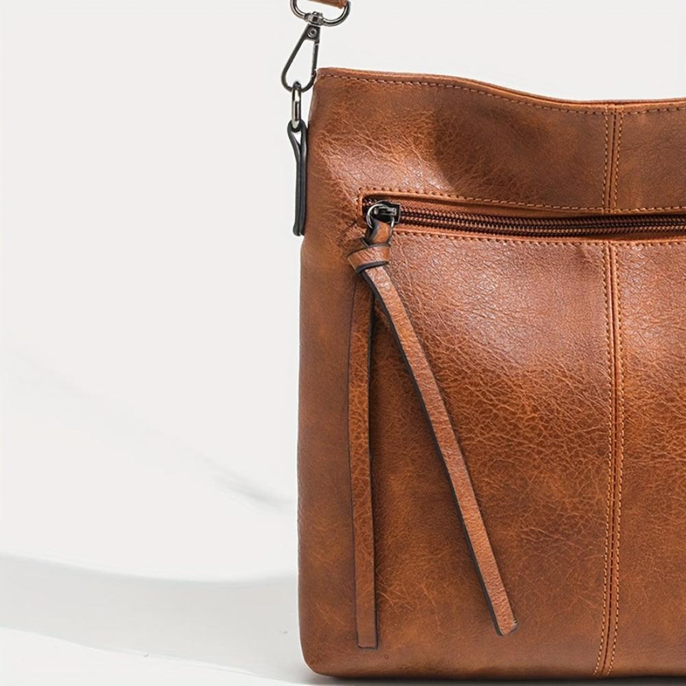 Sac à bandoulière carré rétro Lena