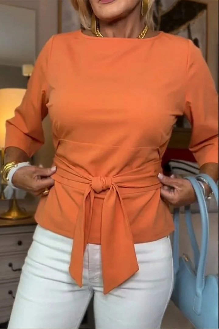 Anne | Blouse Chic Minimaliste