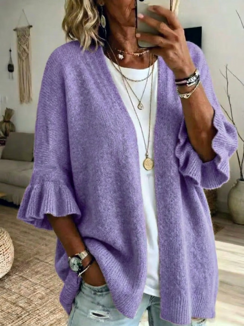 Elena | Cardigan élégant en tricot