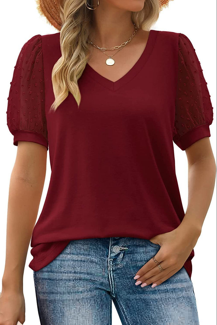 Helena | Blouse élégante col V