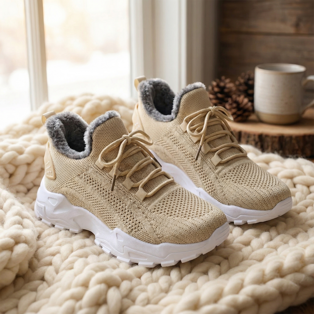 Elvra | Baskets fourrées à lacets