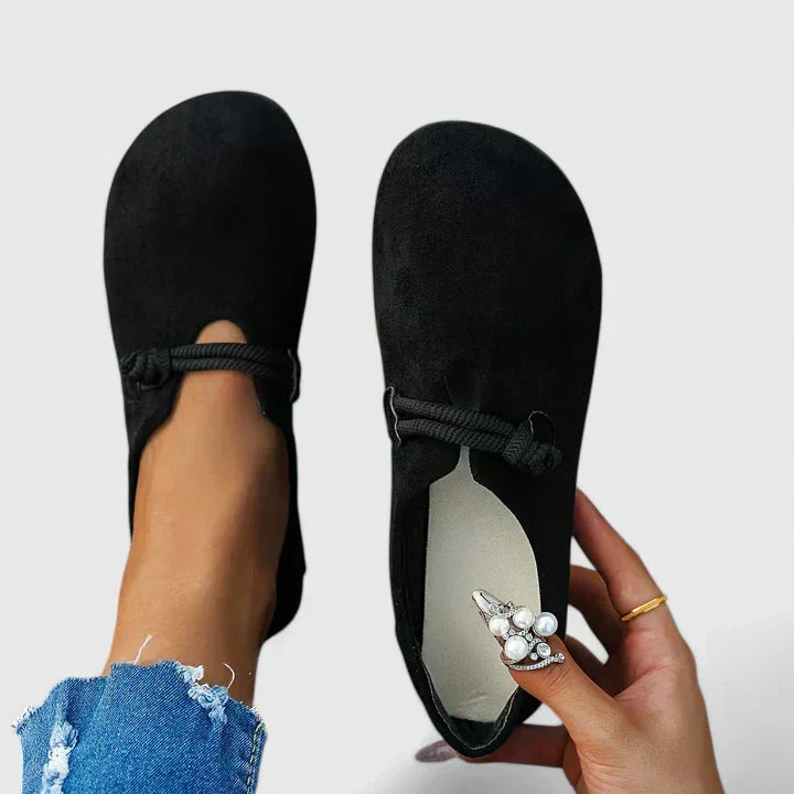 Olivia | Ballerines à lacets élastiques