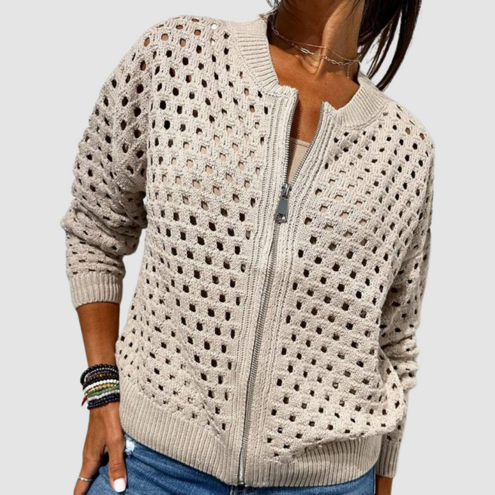 Constance | Cardigan en tricot premium