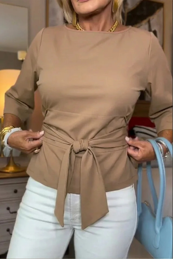 Anne | Blouse Chic Minimaliste
