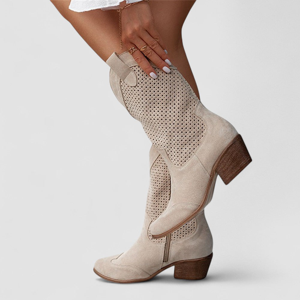 Rachel | Bottines western ajourées