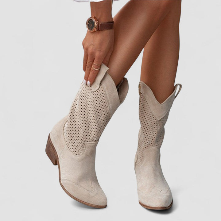 Rachel | Bottines western ajourées