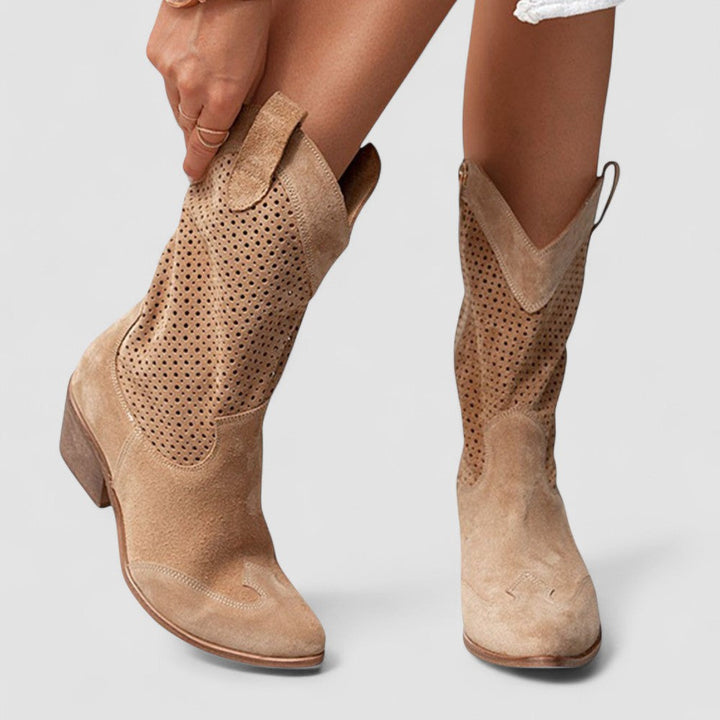 Rachel | Bottines western ajourées