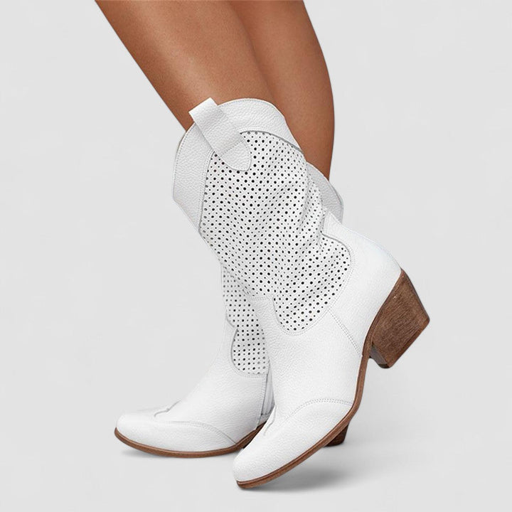 Rachel | Bottines western ajourées