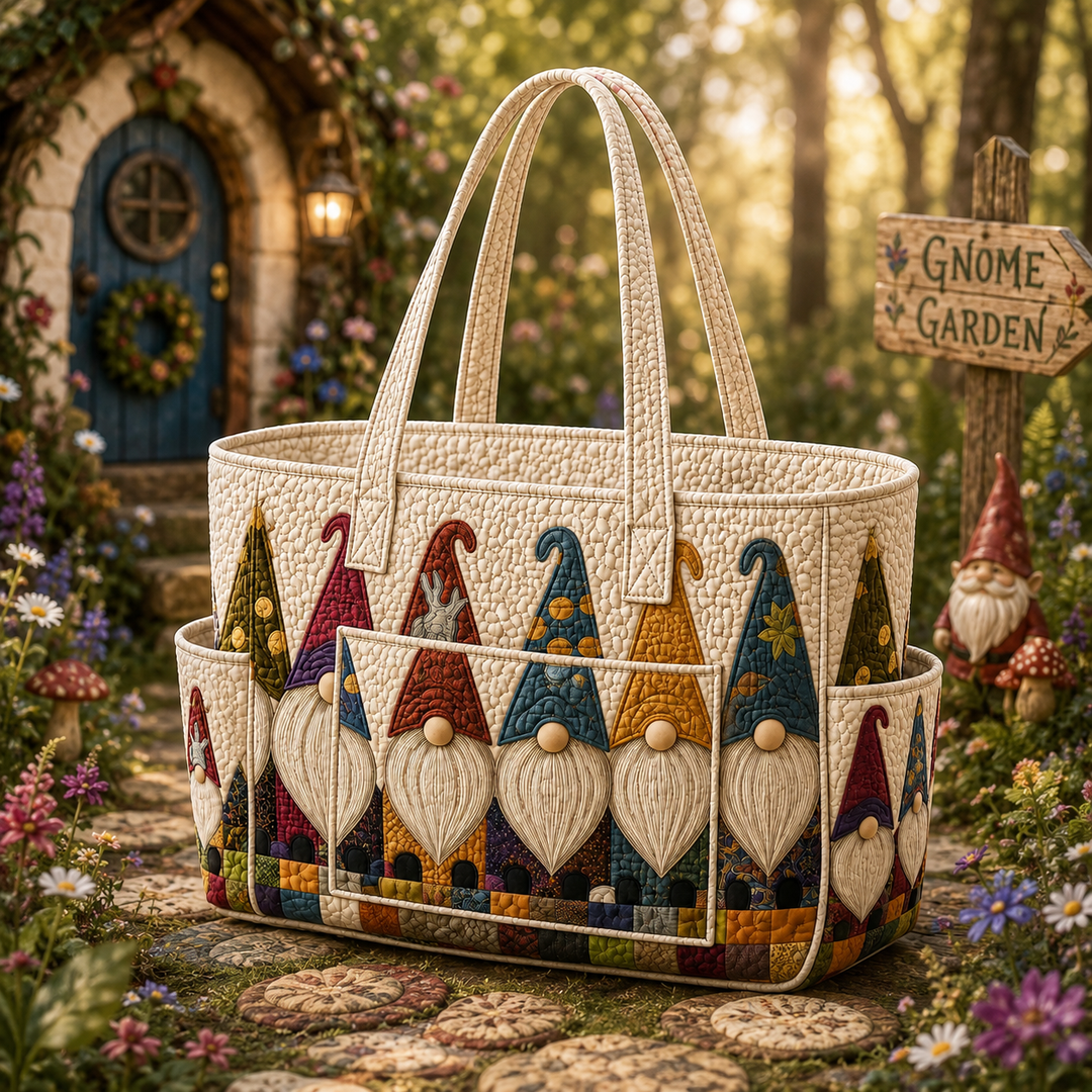 Madeleine – sac cabas matelassé aux adorables lutins