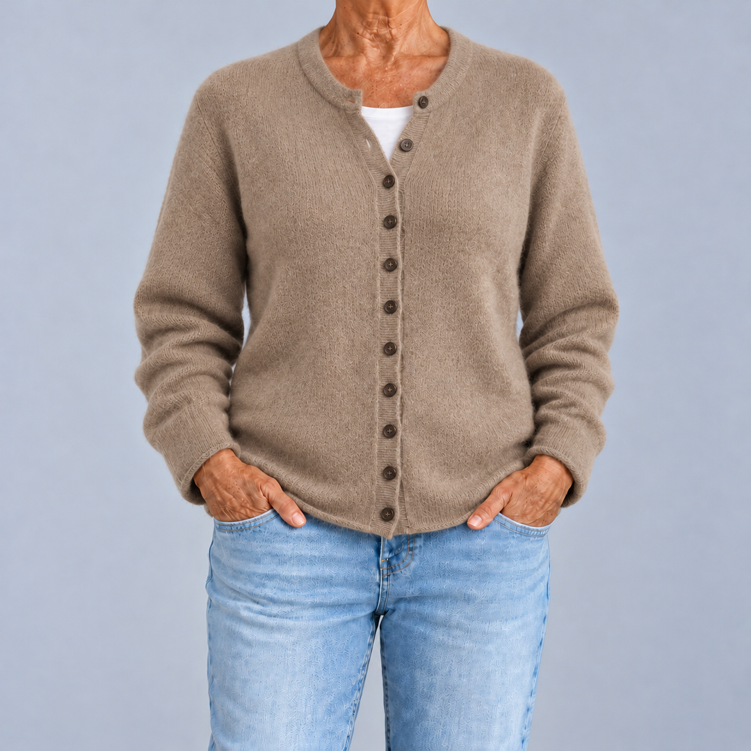 Livia | Cardigan classique en maille