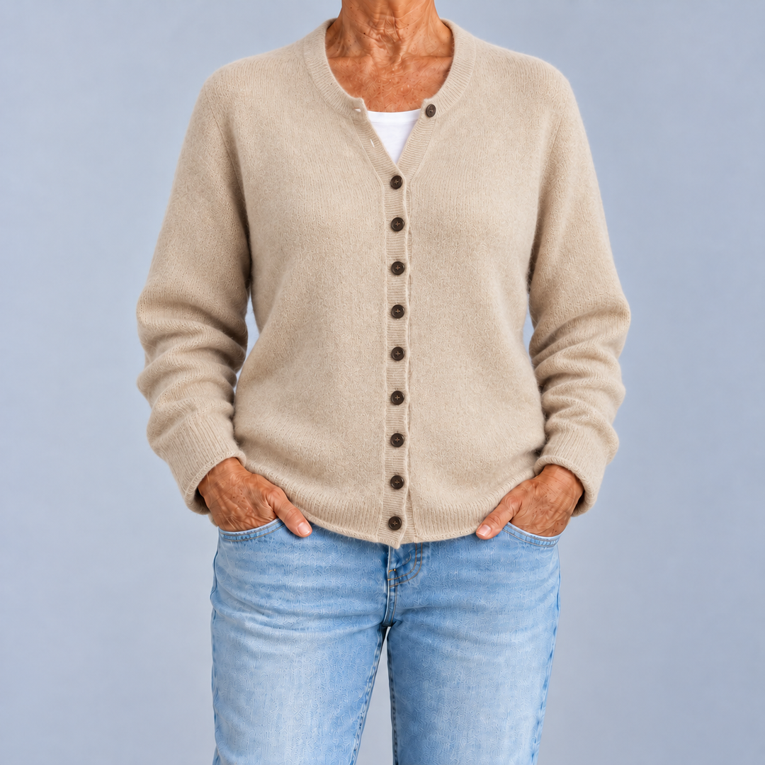 Livia | Cardigan classique en maille