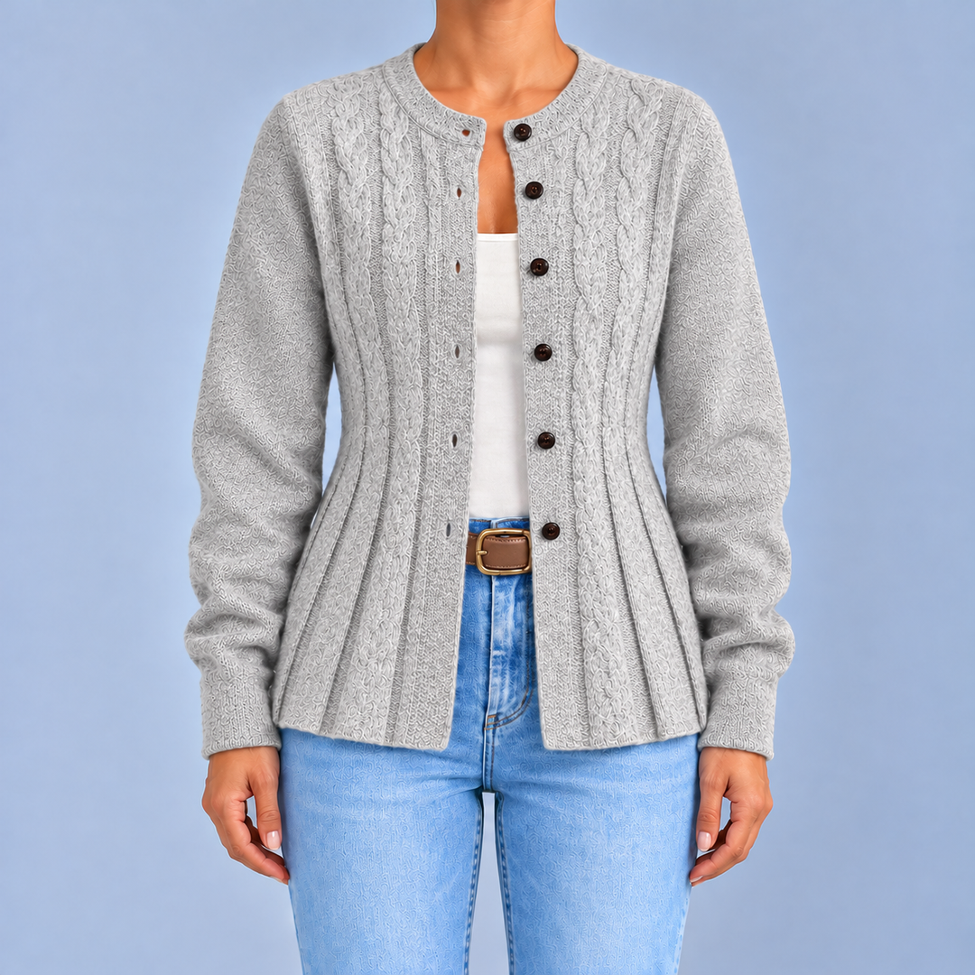 Ada | Cardigan en maille à manches longues