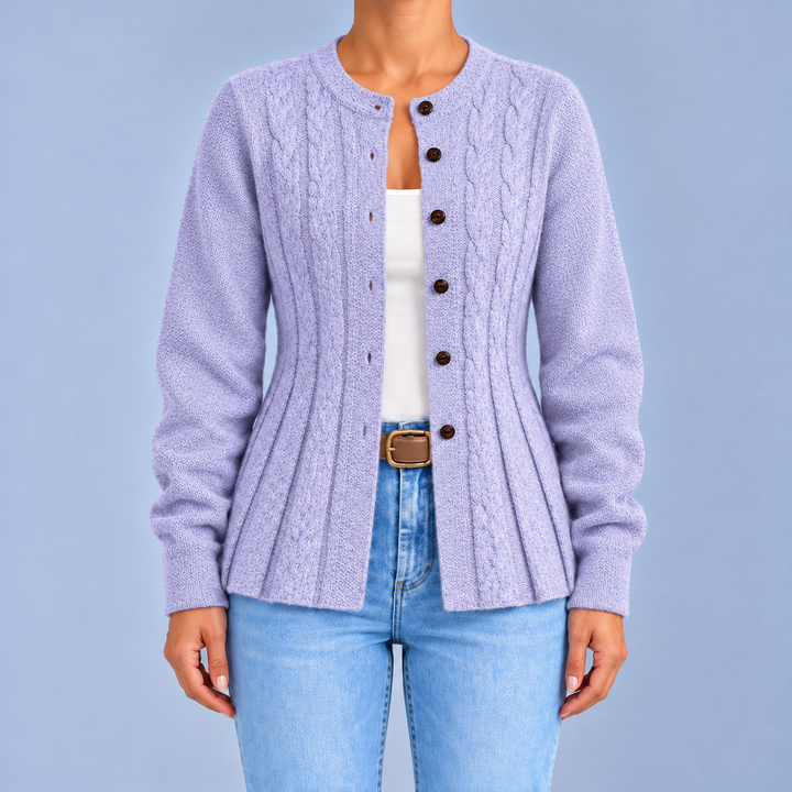 Ada | Cardigan en maille à manches longues