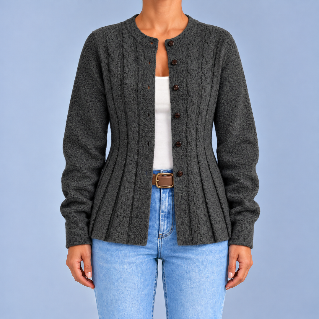 Ada | Cardigan en maille à manches longues