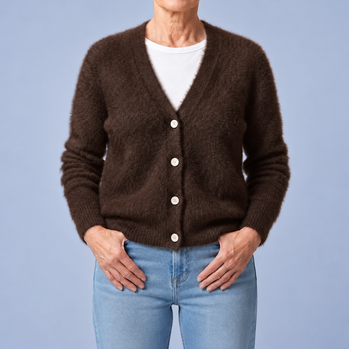Gemma | Cardigan ample en maille