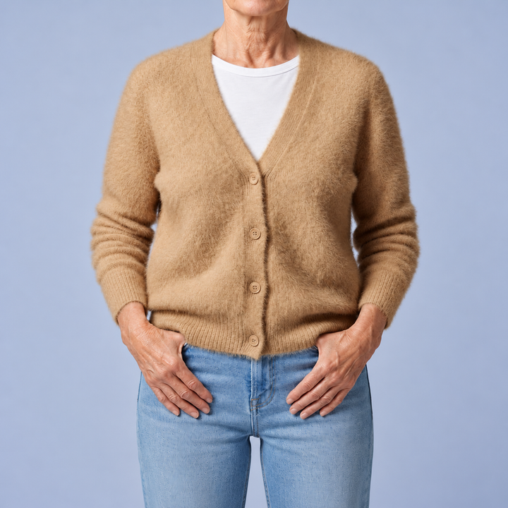 Gemma | Cardigan ample en maille