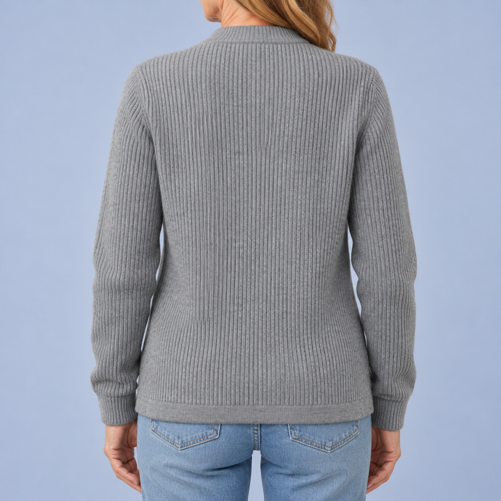 Agnese | Cardigan zippé avec poches