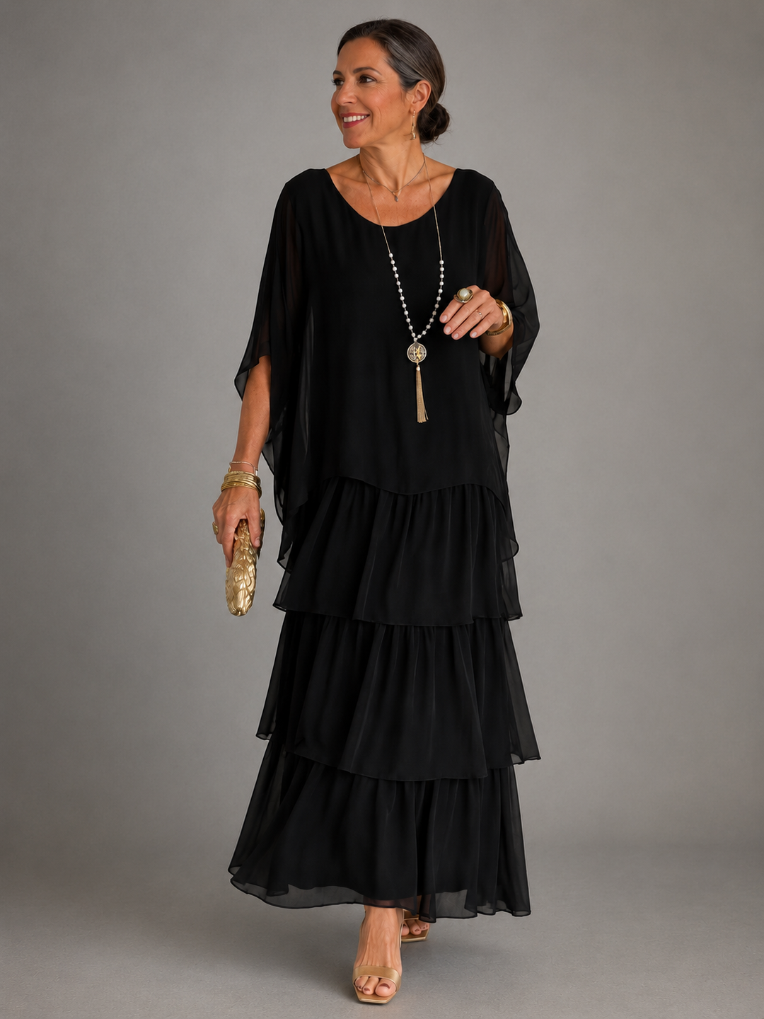 Larisse | Robe Maxi Élégante et Flottante