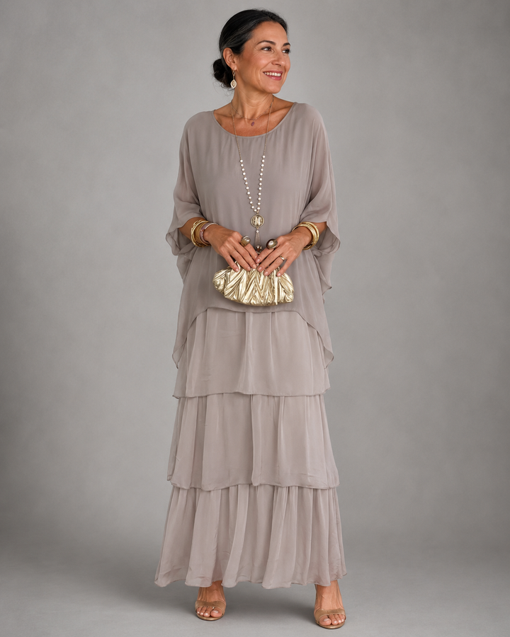 Larisse | Robe Maxi Élégante et Flottante