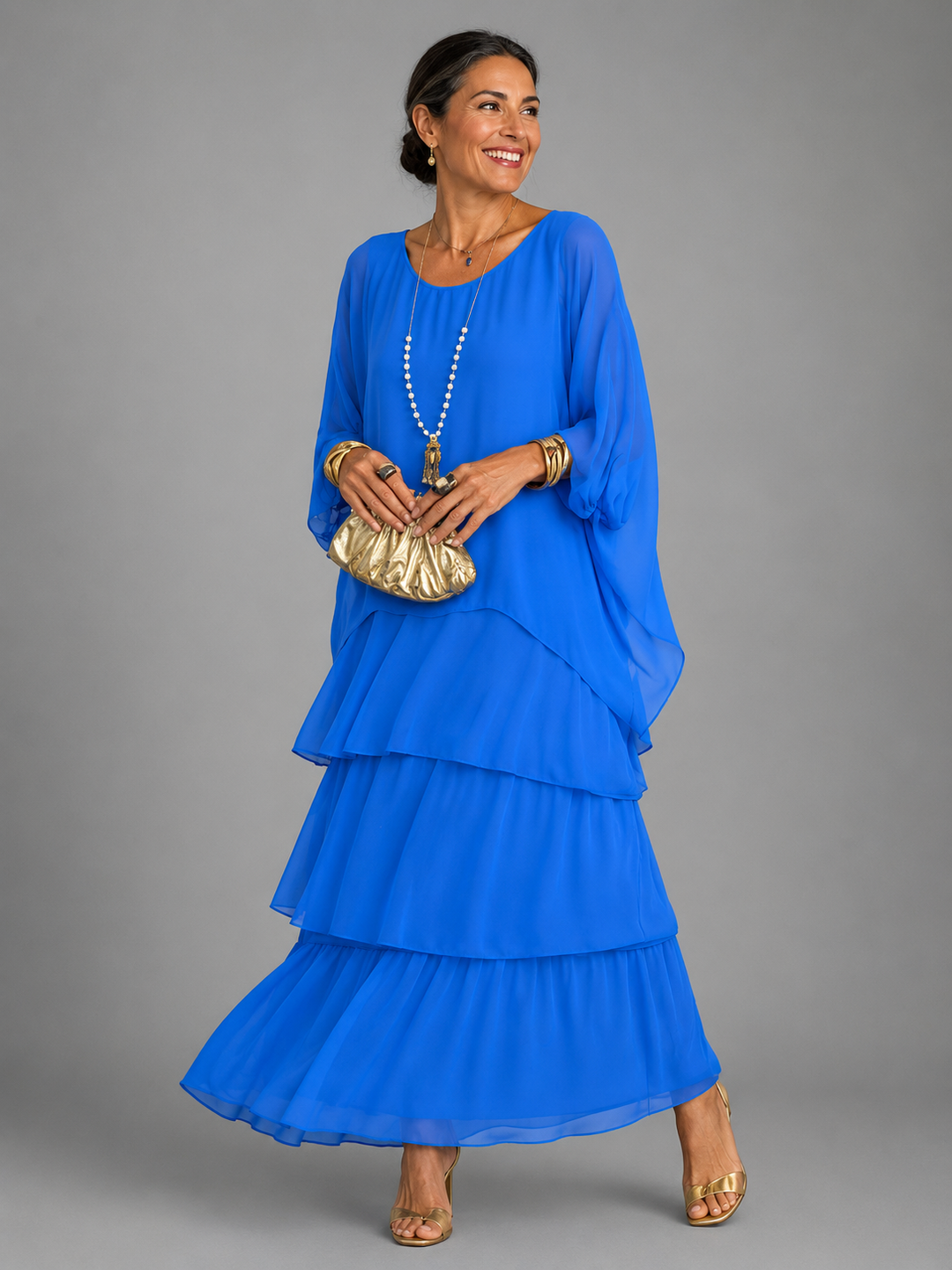 Larisse | Robe Maxi Élégante et Flottante