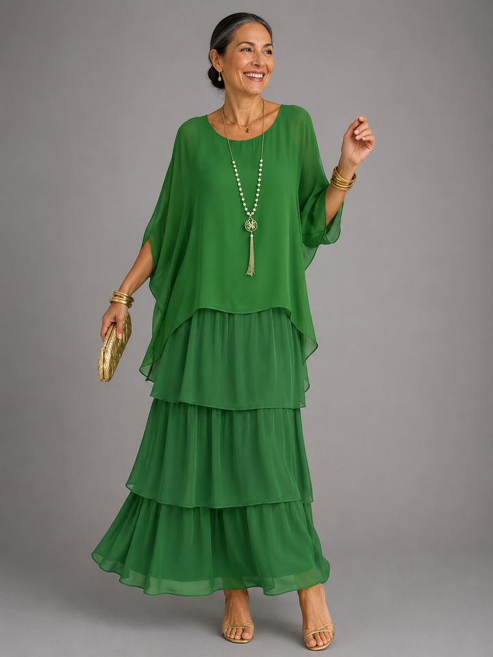 Larisse | Robe Maxi Élégante et Flottante