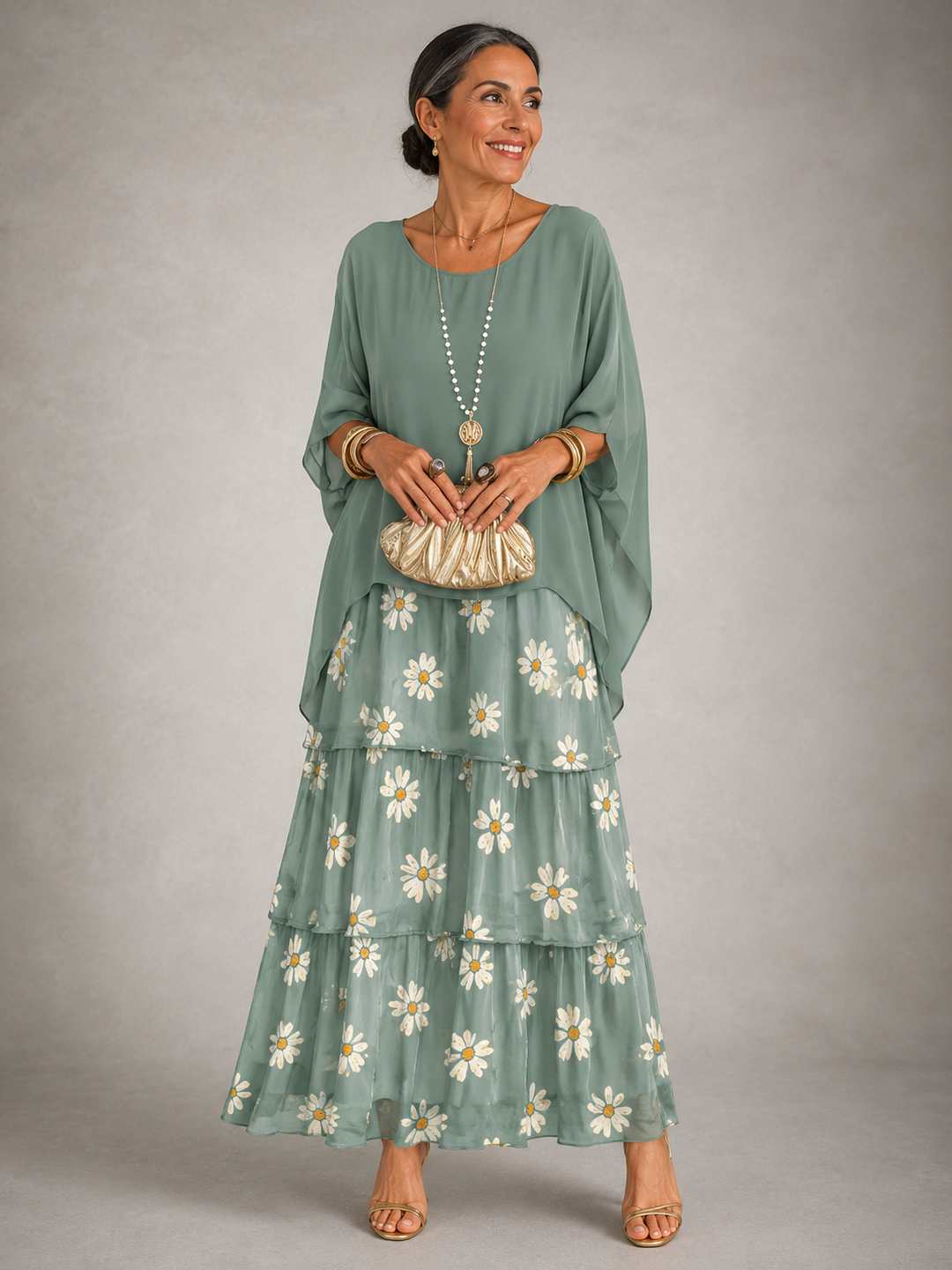 Larisse | Robe Maxi Élégante et Flottante