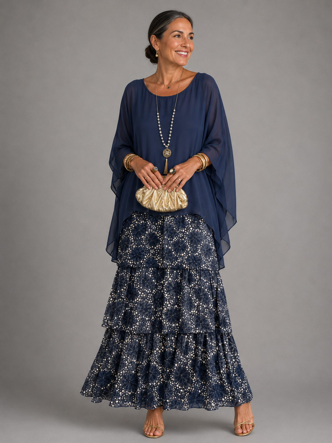 Larisse | Robe Maxi Élégante et Flottante