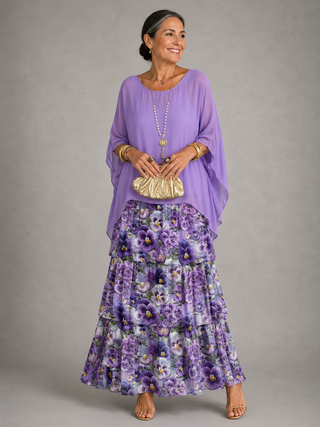 Larisse | Robe Maxi Élégante et Flottante