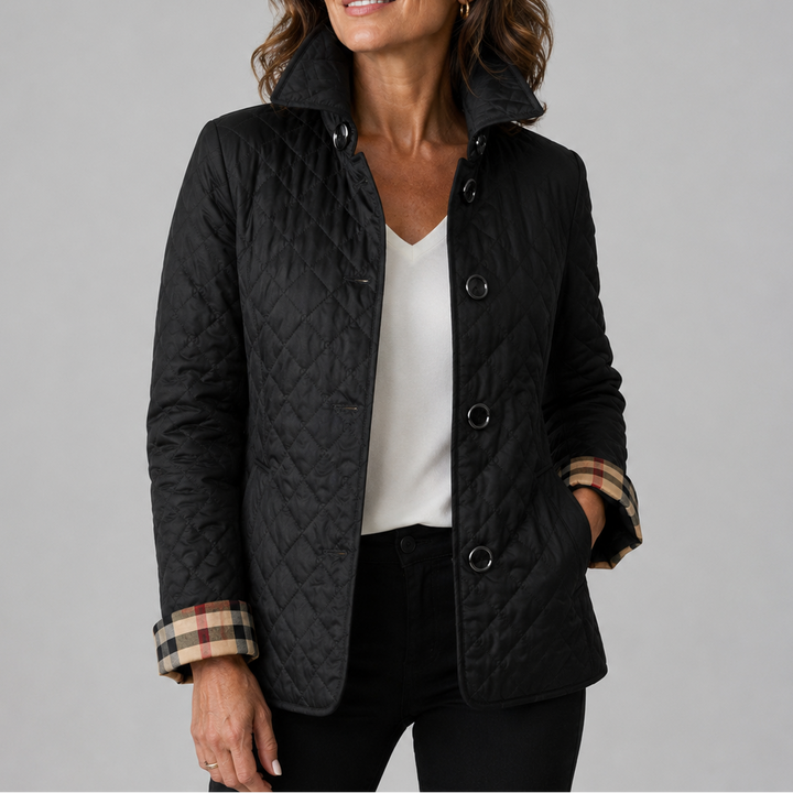 Loredana – veste matelassée légère noire