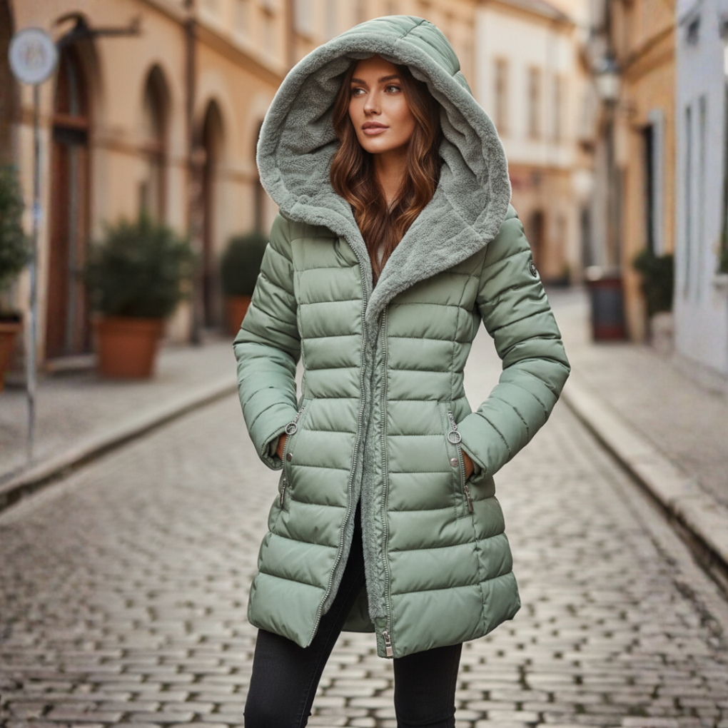 Frozet | Doudoune longue à capuche