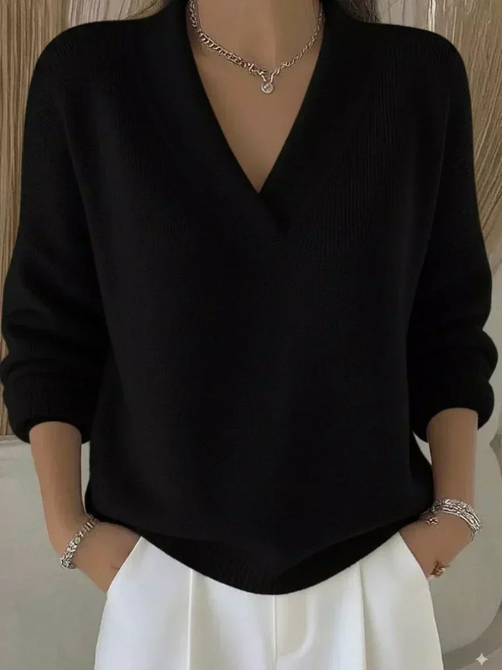 Viola | Pull doux à col en V