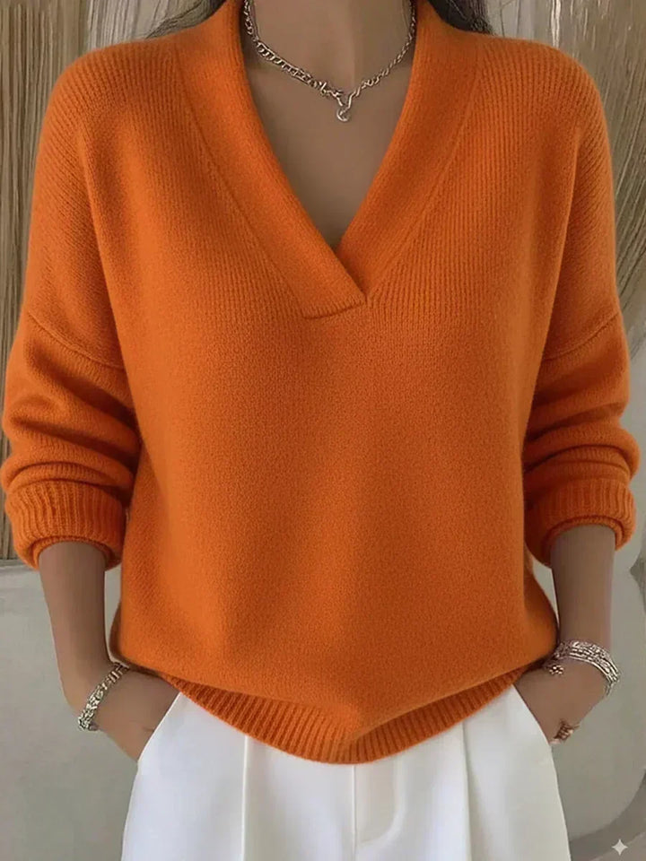 Viola | Pull doux à col en V