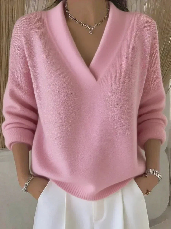 Viola | Pull doux à col en V
